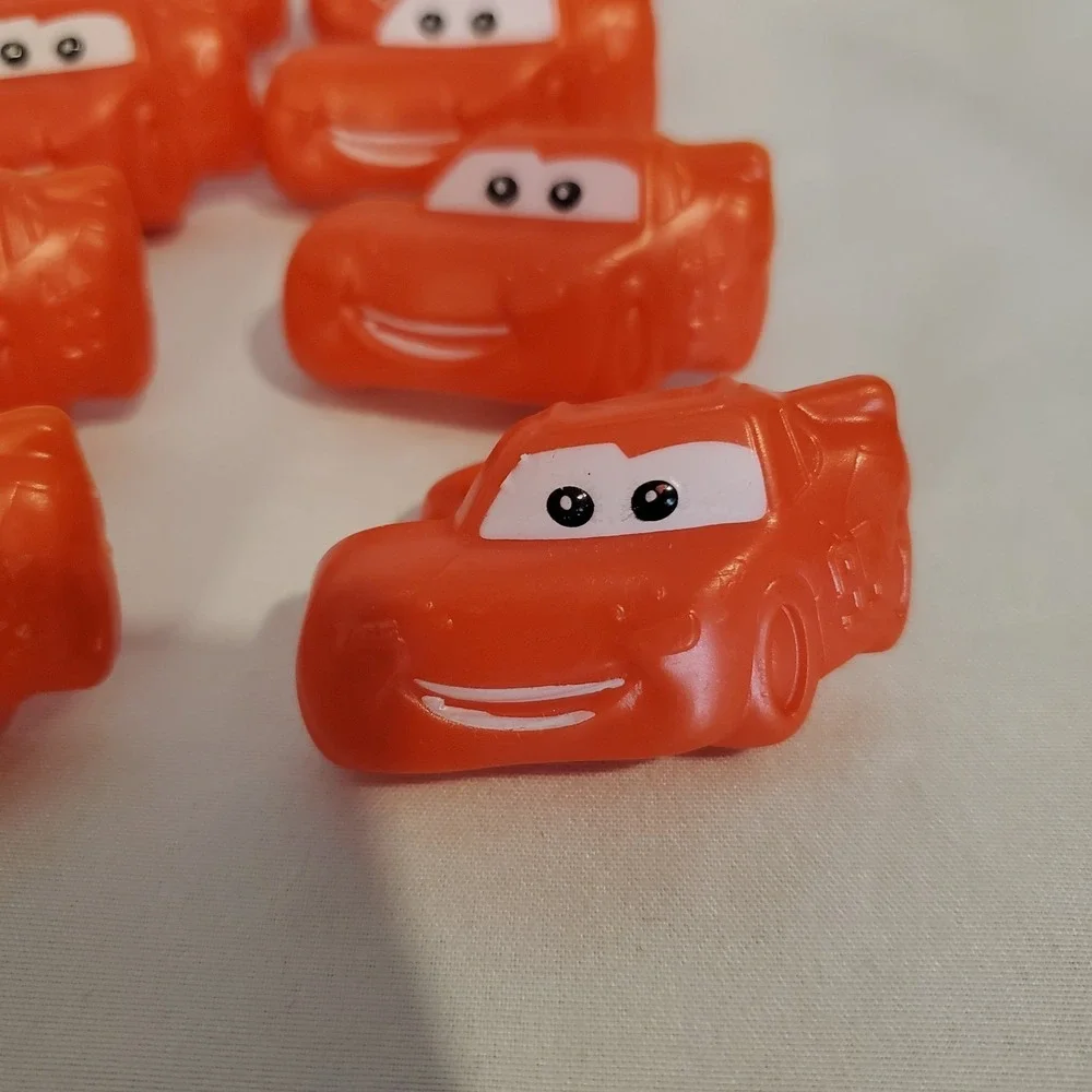 Pixar CARS Cake Cupcake Topper Lightning McQueen‎ Cupcake Rings 12 Count